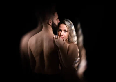 portrait couple studio