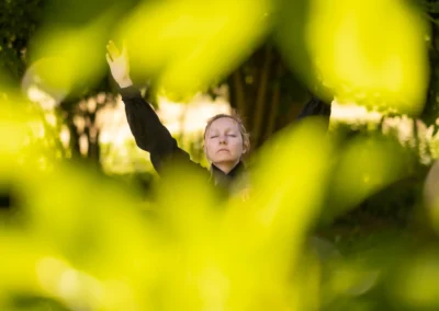 portrait femme qi gong