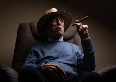 portrait homme senior